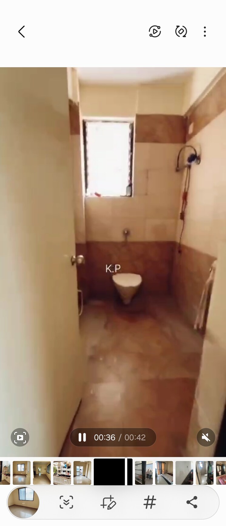 Bathroom, rohit-palms 2 Bedroom 1000 Sq.Ft. Apartment In Rahatani Pune 9602035