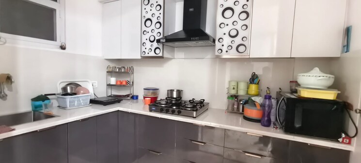 Kitchen, janakpuri 2 Bedroom 900 Sq.Ft. Builder Floor In Janakpuri Delhi 9602111