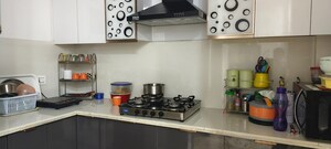Kitchen in 2 BHK Builder Floor at Janakpuri – for Rent