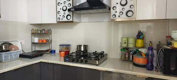 Kitchen in 2 BHK Builder Floor at Janakpuri – for Rent