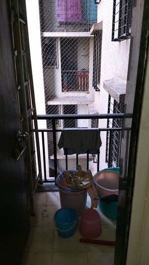 Staircase in 2 BHK Apartment at Neptune Living Point, Bhandup West – for Rent