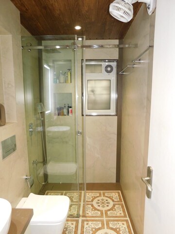Bathroom in 3 BHK Apartment at Goregaon West – for Rent