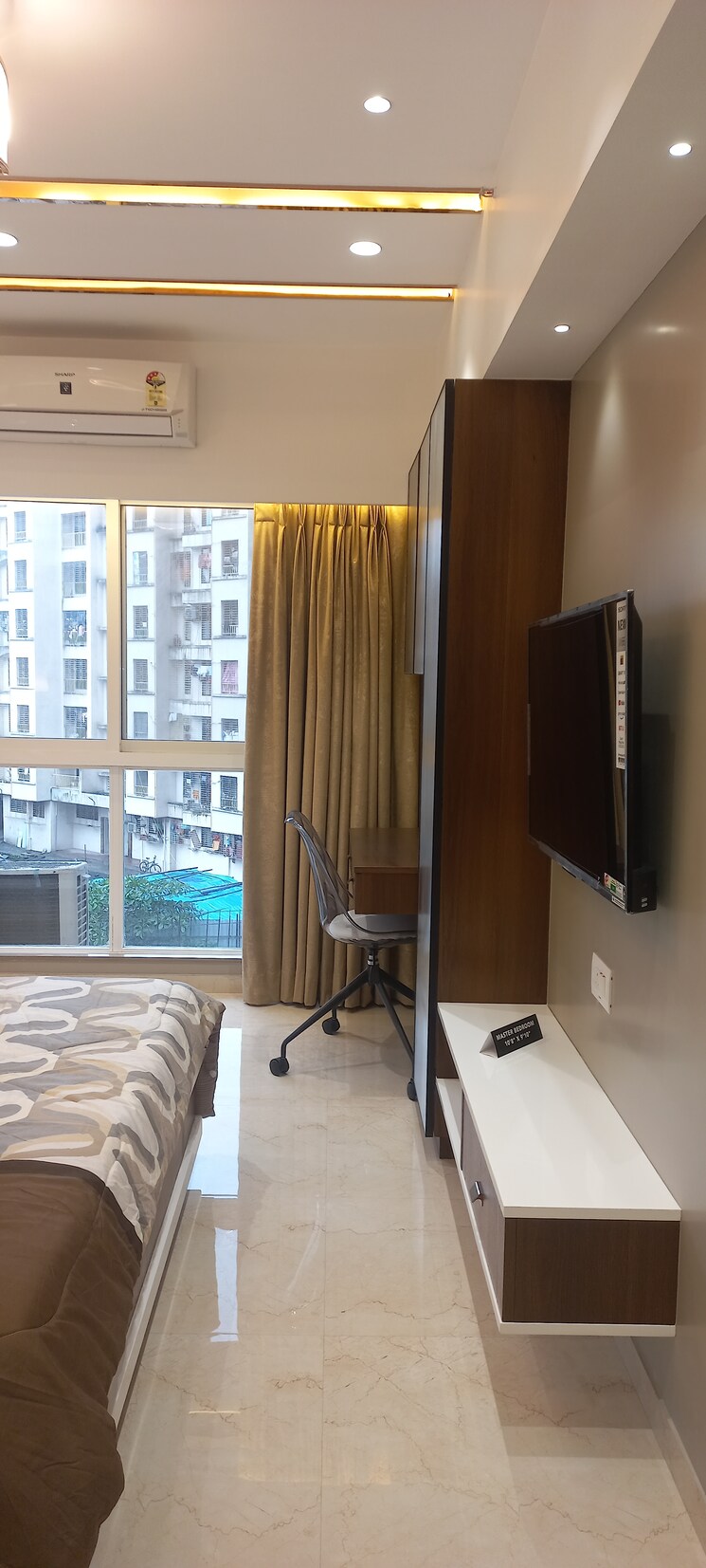 Bedroom, cci-rivali-park 2 Bedroom 888 Sq.Ft. Apartment In Borivali East Mumbai 9602198