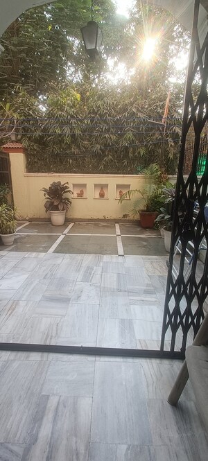 Balcony in 4 BHK Apartment at Vasant Kunj – for Rent