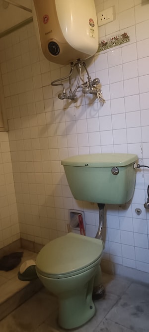 Bathroom in 4 BHK Apartment at Vasant Kunj – for Rent