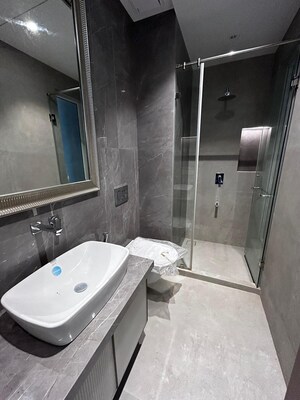 Bathroom in 3 BHK Apartment at Indiabulls Sky Forest, Lower Parel – for Rent