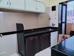 Kitchen in 2 BHK Apartment at K Raheja Heights, Malad East – for Rent