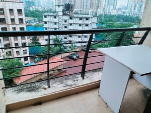 Balcony in 2 BHK Apartment at K Raheja Heights, Malad East – for Rent