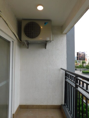 Balcony in 3 BHK Apartment at Prestige Tranquil, Kokapet – for Rent