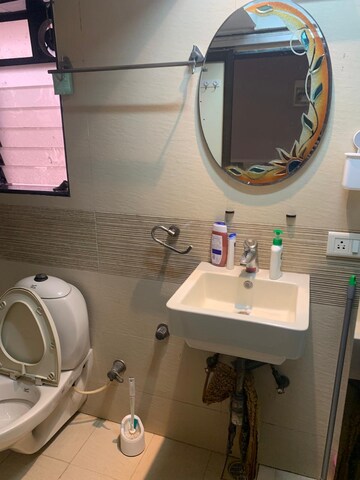Attached Bathroom in 2 BHK Apartment at Lokhandwala Complex, Andheri West – for Rent