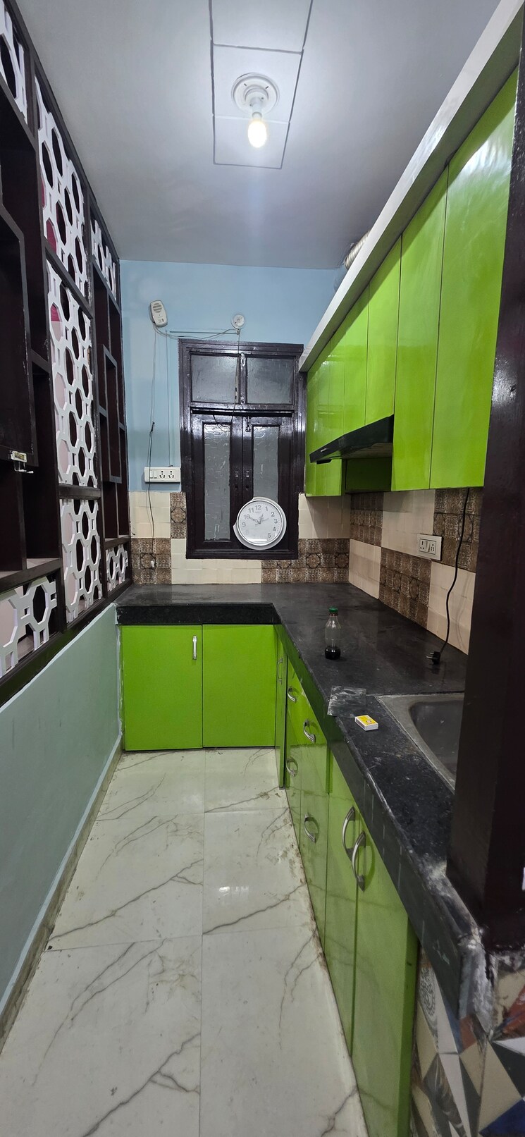 Kitchen, uttam nagar 2 Bedroom 50 Sq.Yd. Builder Floor In Uttam Nagar Delhi 9602440