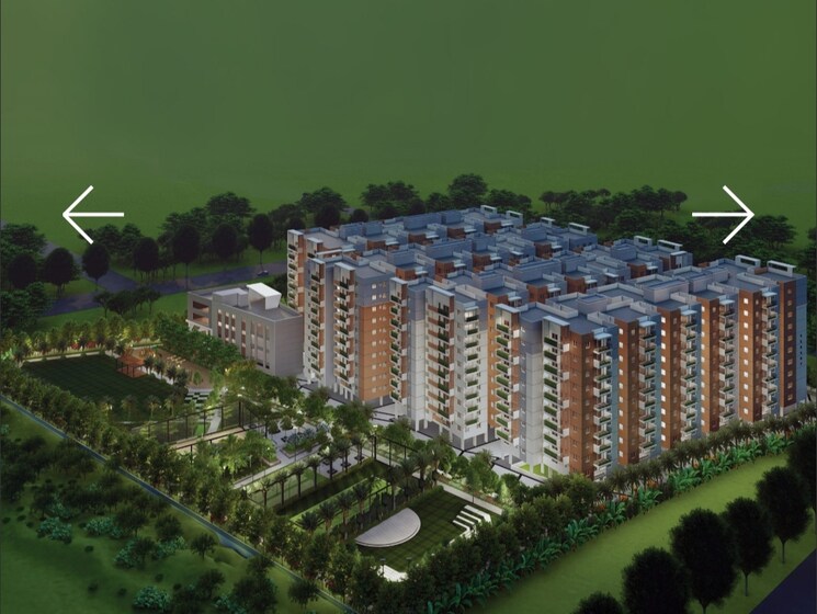 Master Plan, oorjita-vedant 3 Bedroom 1764 Sq.Ft. Apartment In Narsingi Hyderabad 9602445