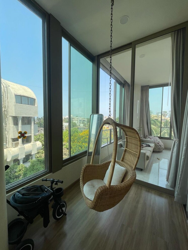 Balcony, deepak-silverene 1 Bedroom 600 Sq.Ft. Apartment In Bandra West Mumbai 9602454