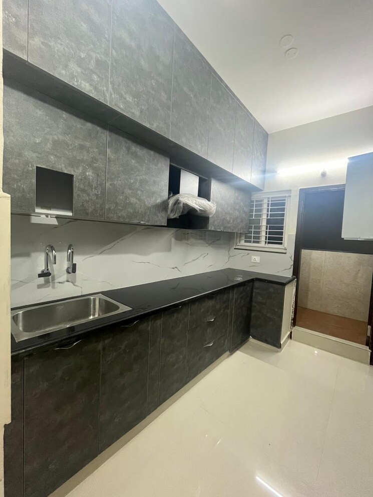 Kitchen, sm-homes-kondapur 3 Bedroom 1500 Sq.Ft. Builder Floor In Kondapur Hyderabad 9602490