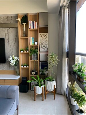 Balcony in 3 BHK Apartment at Lodha Complex Lower Parel, Lower Parel – for Rent