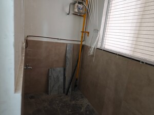 Bathroom in 3 BHK Apartment at Aparna Zenon, Puppalaguda – for Rent