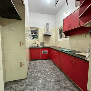 Kitchen in 2 BHK Builder Floor at Banashankari 3rd Stage – for Rent