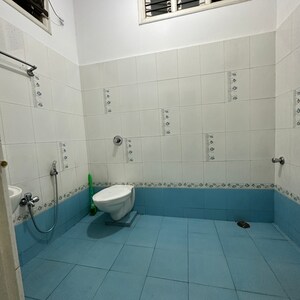 Bathroom in 2 BHK Builder Floor at Banashankari 3rd Stage – for Rent