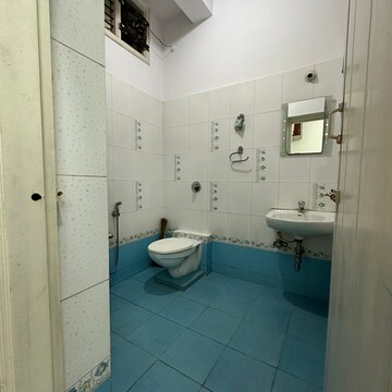 Bathroom in 2 BHK Builder Floor at Banashankari 3rd Stage – for Rent