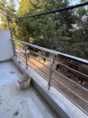 Balcony in 1 BHK Apartment at Palm Residency Chhatarpur, Chattarpur – for Rent