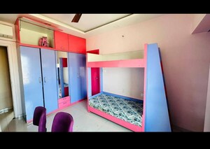 Bedroom in 3 BHK Apartment at Rustomjee La Vie, Majiwada – for Rent