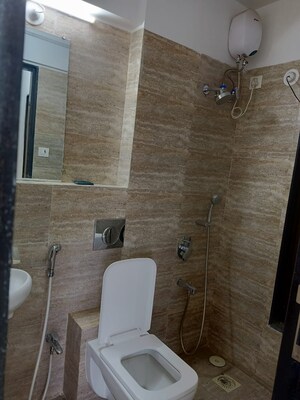 Bathroom in 1 BHK Apartment at Kanakia Spaces Sevens, Andheri East – for Rent