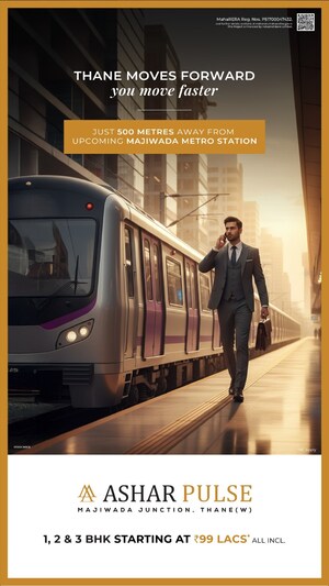 1 BHK Apartment For Sale in Ashar Pulse, Majiwada