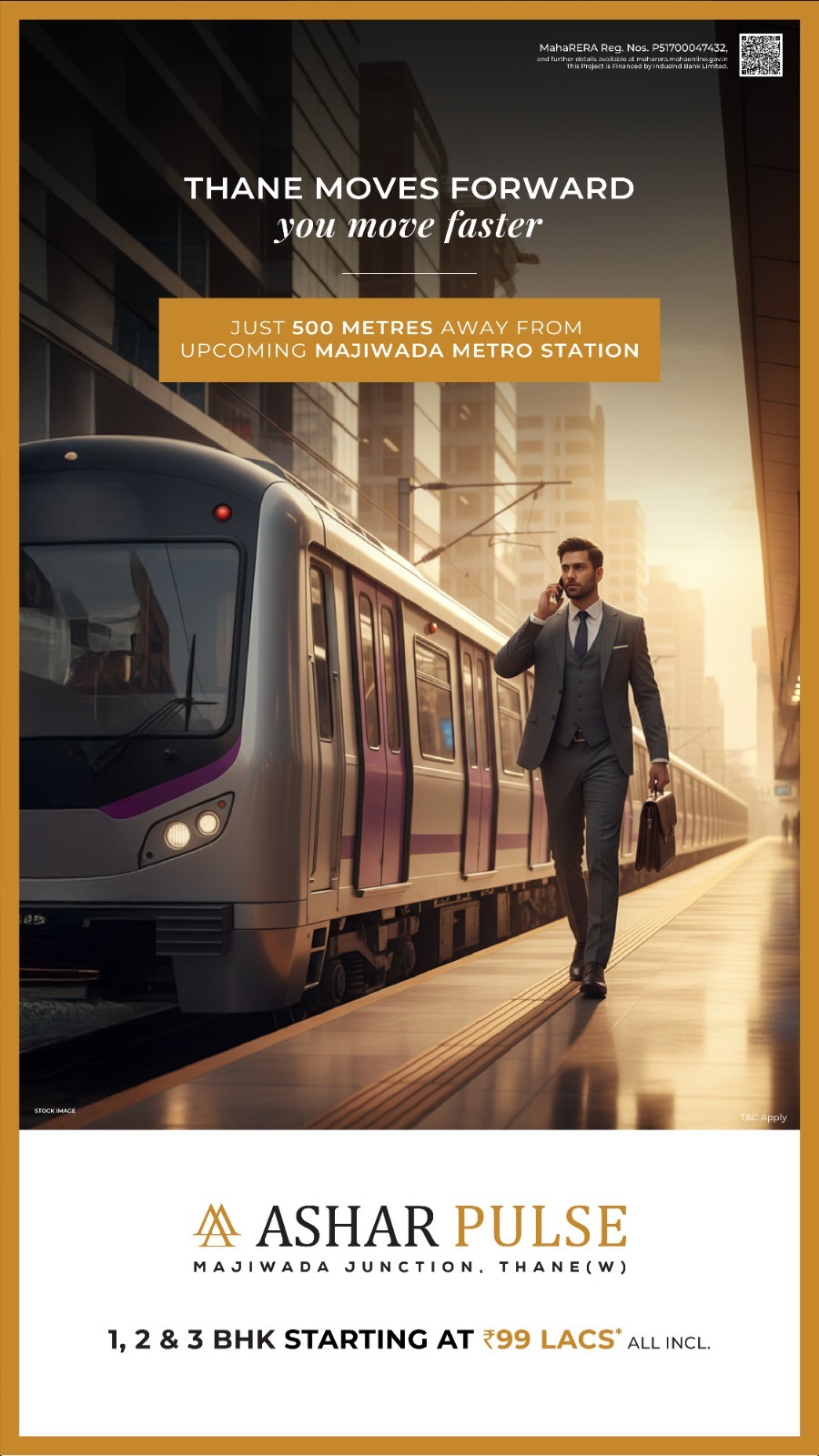 1 BHK Apartment For Sale in Ashar Pulse