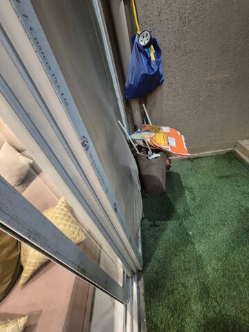 Balcony in 3 BHK Apartment at Akshar Green World, Dighe – for Rent