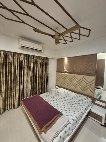 Bedroom in 3 BHK Apartment at Akshar Green World, Dighe – for Rent