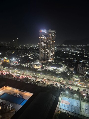 Swimming Pool in 3 BHK Apartment at Akshar Green World, Dighe – for Rent