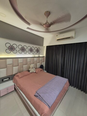 Bedroom in 3 BHK Apartment at Akshar Green World, Dighe – for Rent