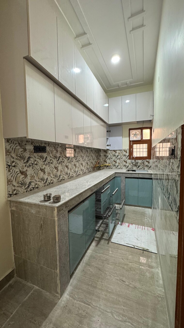 Kitchen, chattarpur 2 Bedroom 800 Sq.Ft. Builder Floor In Chattarpur Delhi 9602643