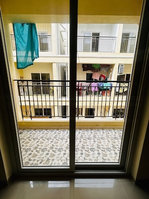 Balcony in 3 BHK Apartment at DS MAX Sahara, Hosa Road – for Rent