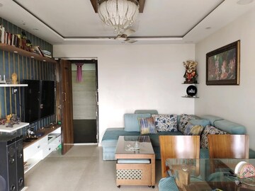 Living Room in 1 BHK Apartment at Sangam Veda, Andheri West – for Sale