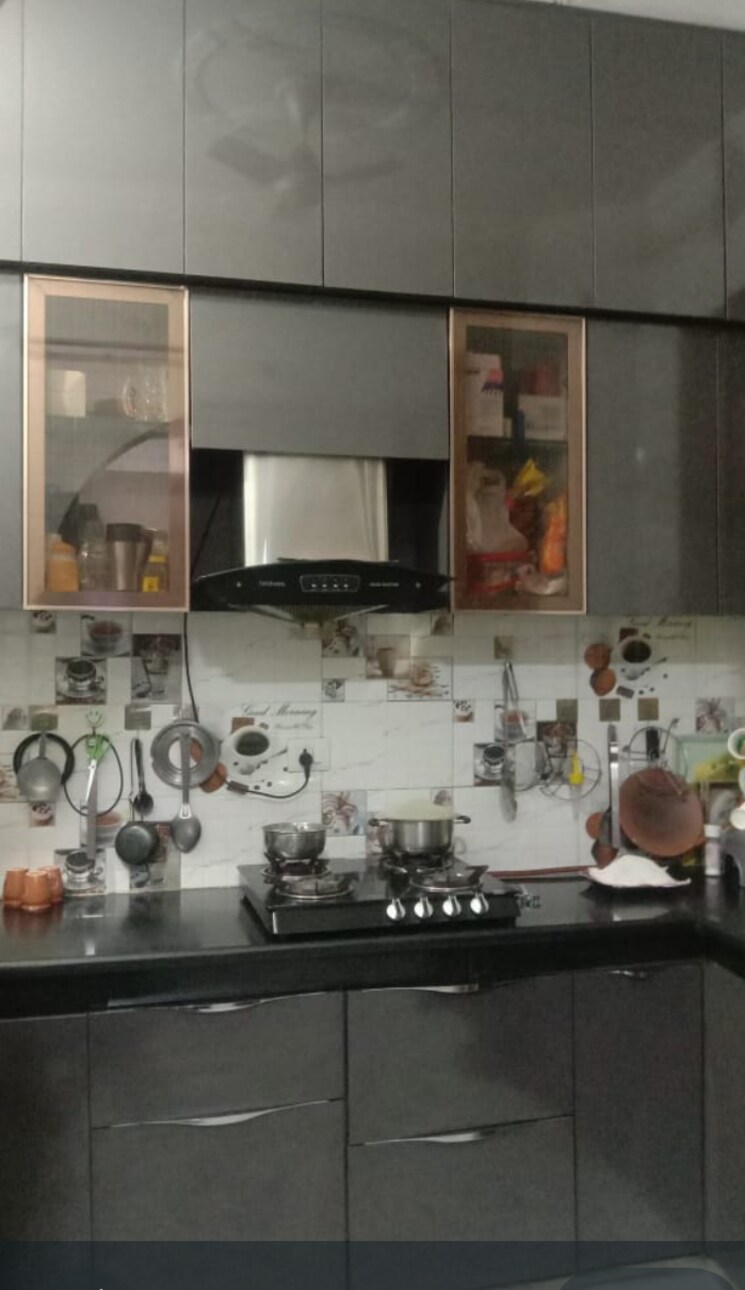 Kitchen, new panchvati colony 3 Bedroom 120 Sq.Yd. Builder Floor In New Panchvati Colony Ghaziabad 9602664