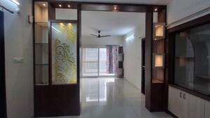 Living Room in 3 BHK Apartment at Vajras Jasmine County, Puppalaguda – for Rent