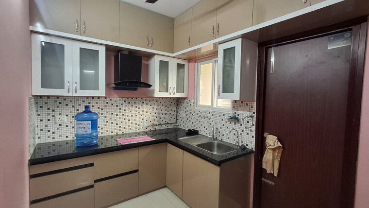 Kitchen, vajras-jasmine-county 3 Bedroom 2000 Sq.Ft. Apartment In Puppalaguda Hyderabad 9602673