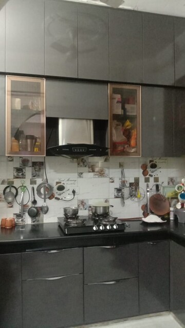 Kitchen in 3 BHK Builder Floor at New Panchvati Colony – for Sale