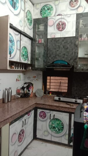 Kitchen in 3 BHK Builder Floor at A Block Shastri Nagar – for Sale