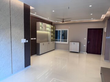 Living Room in 3 BHK Apartment at LnT Raintree Boulevard, Hebbal – for Rent