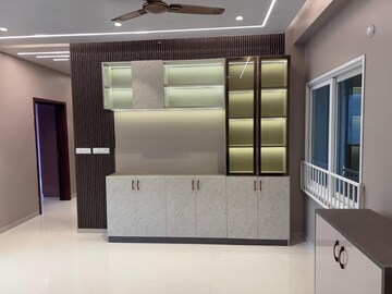 Kitchen in 3 BHK Apartment at LnT Raintree Boulevard, Hebbal – for Rent