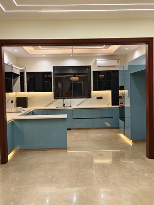 Kitchen in 4 BHK Builder Floor at Sushant Lok 3, Sector 57 – for Sale