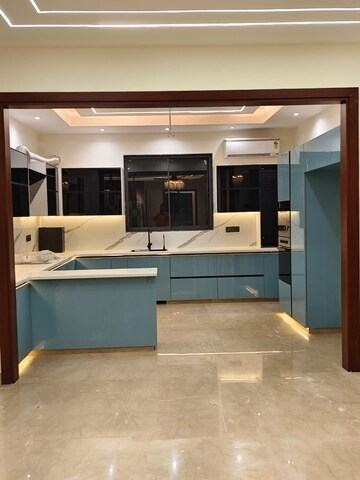 Kitchen in 4 BHK Builder Floor at Sushant Lok 3, Sector 57 – for Sale
