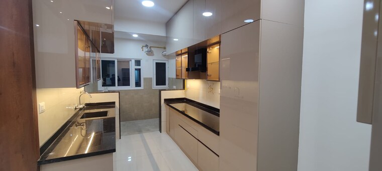 Kitchen, lnt-raintree-boulevard 3 Bedroom 1645 Sq.Ft. Apartment In Hebbal Bangalore 9602764