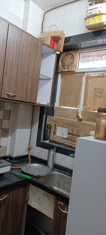 Living Room in 1 RK Apartment at Navbharat Sahyog CHS, Goregaon East – for Rent