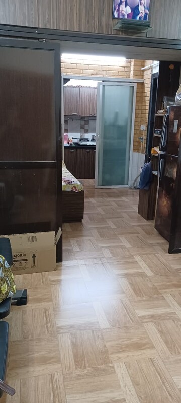 Living Room in 1 RK Apartment at Navbharat Sahyog CHS, Goregaon East – for Rent