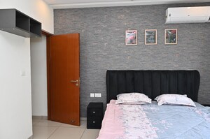 Kitchen in 3 BHK Apartment at Prestige Royale Gardens, Gantiganahalli – for Rent