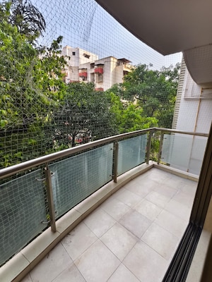 Balcony in 3 BHK Apartment at Casa Di Rosa, Bandra West – for Rent