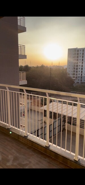 Master Bedroom in 3.5 BHK Apartment at LnT Raintree Boulevard, Hebbal – for Rent